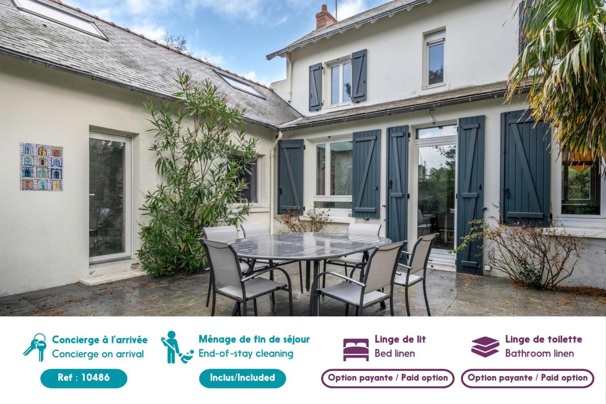 Villa « Les Libellules » Pour 8 Personnes La Baule 외부 사진
